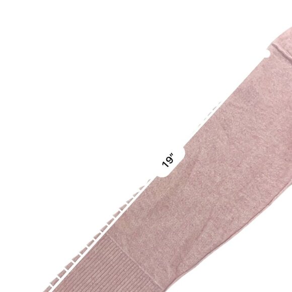 Free People Light Pink Shrug Sweater 100% Cashmere Size L - Picture 6 of 10